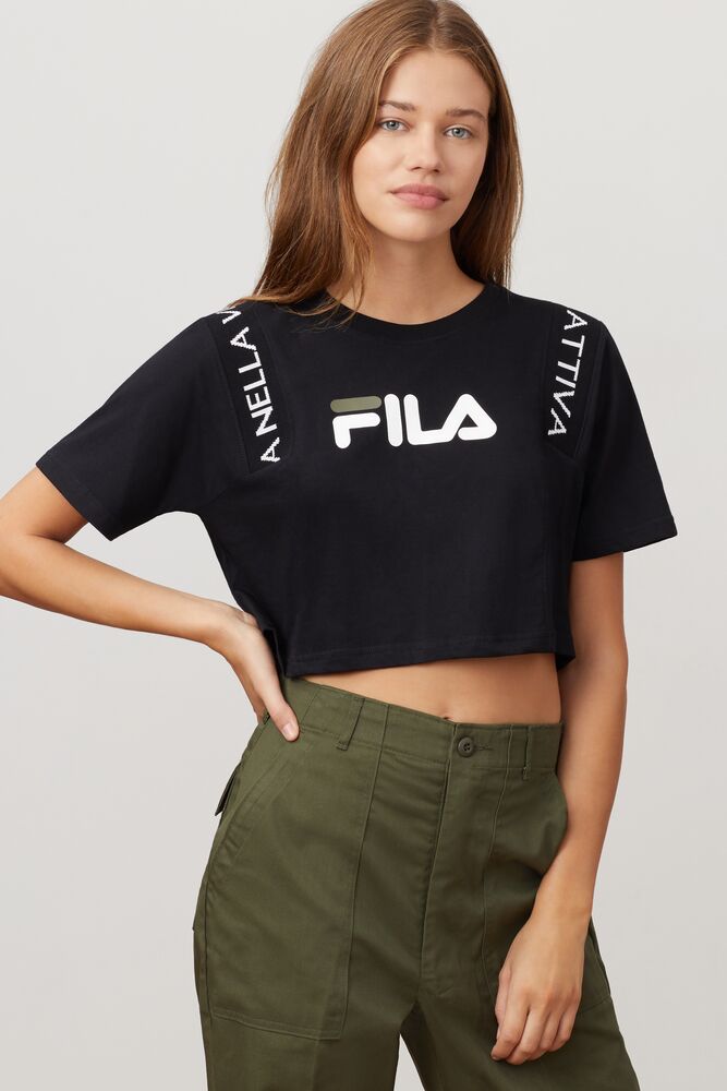 fila crop t shirt