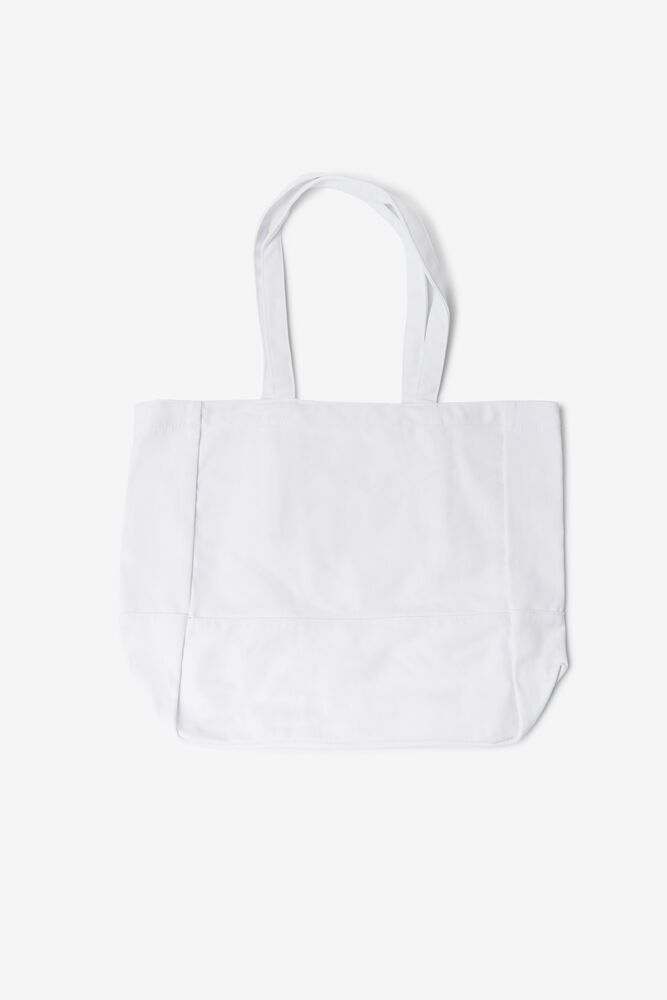white fila bag