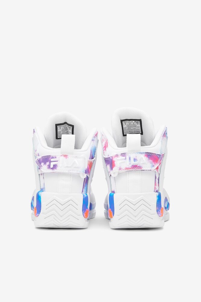 grant hill tie dye shoes