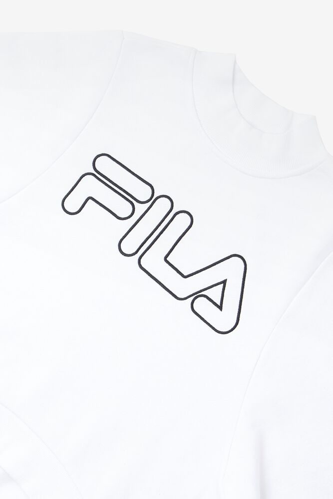 fila sweatshirt white