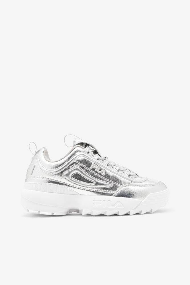 fila sneakers silver