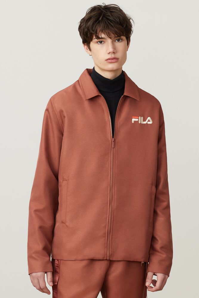 fila orange jacket