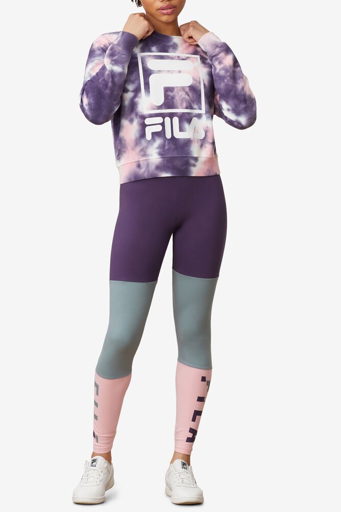 fila tie dye sweatshirt