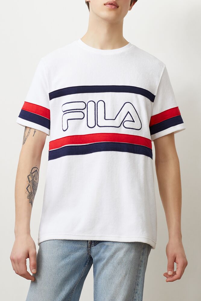 fila striped sweatshirt