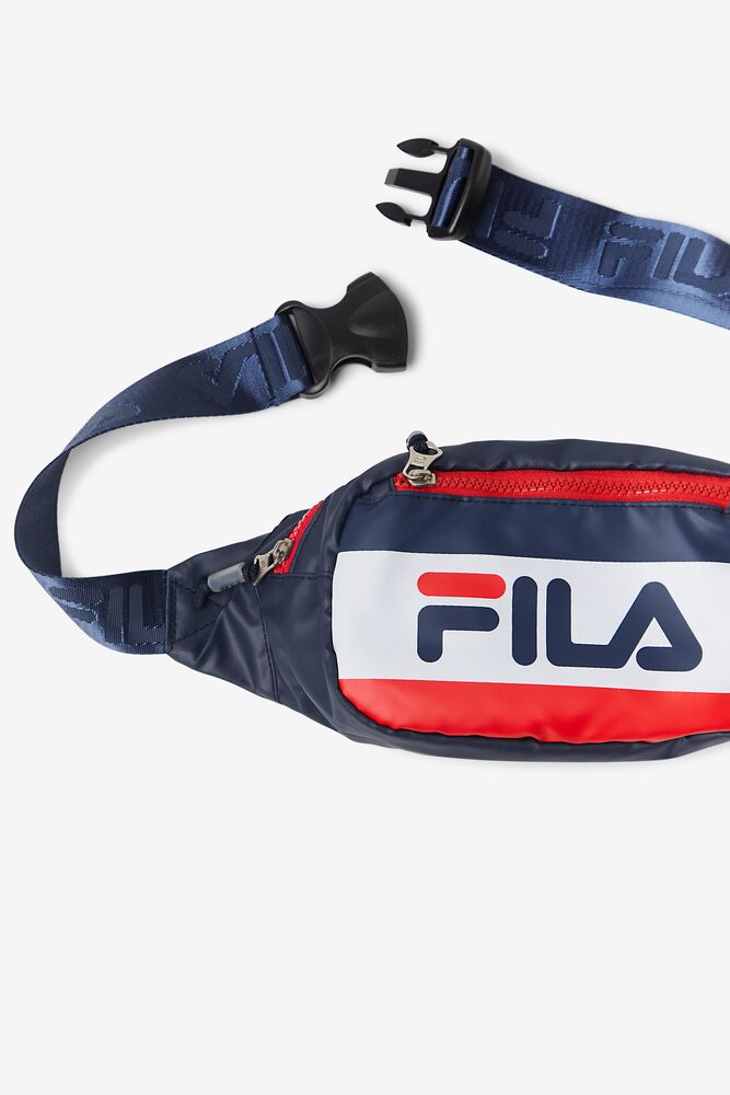 fila hunts logo waist bag