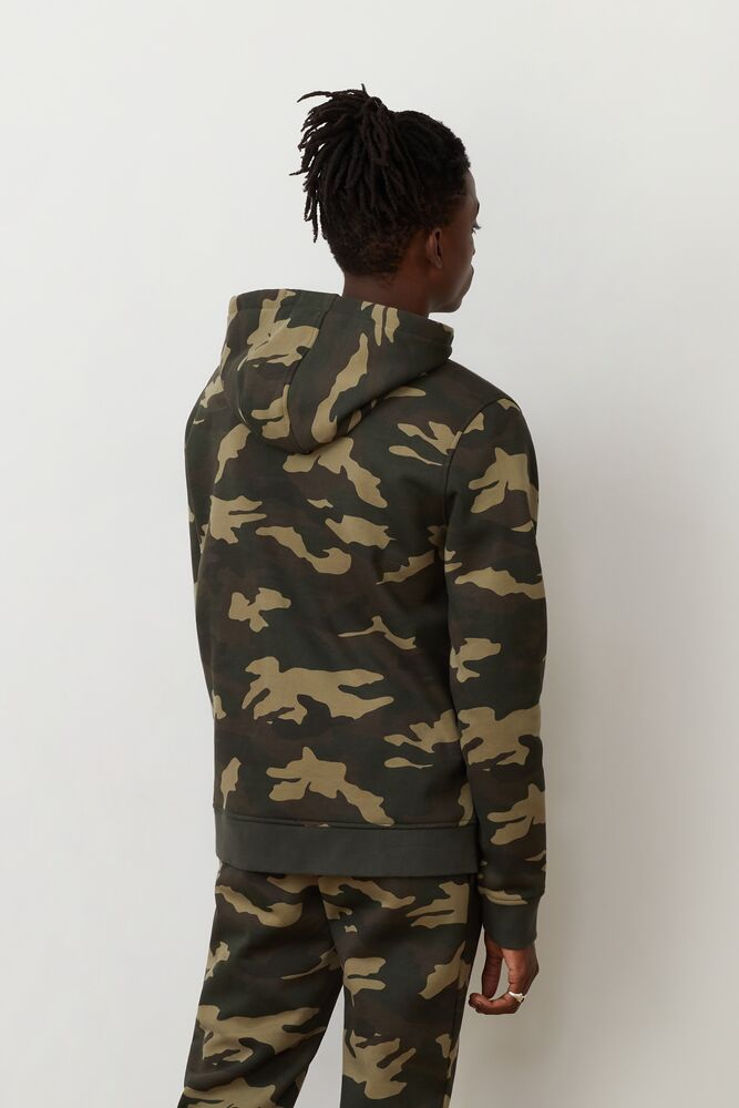 fila camo hoodie