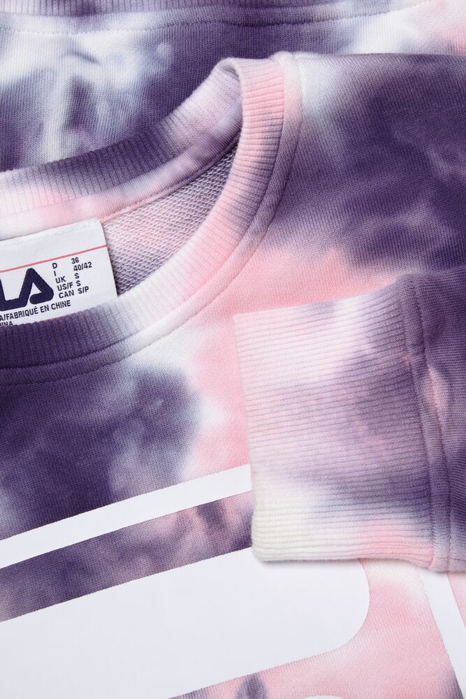 fila tie dye sweatshirt