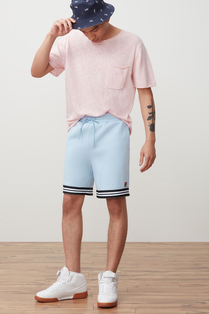 fila striped shorts