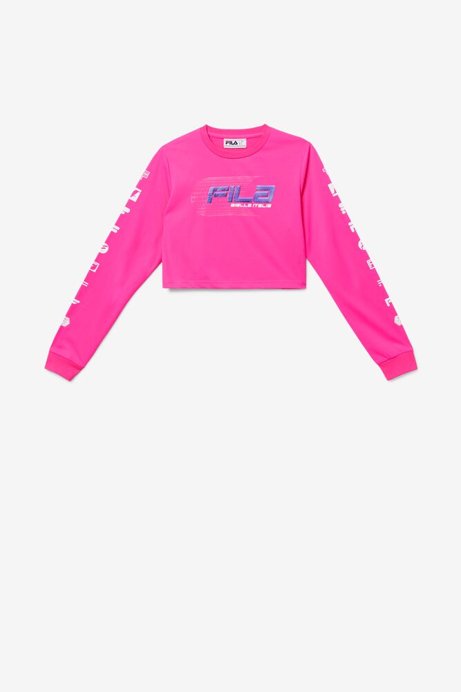 fila crop top shirt