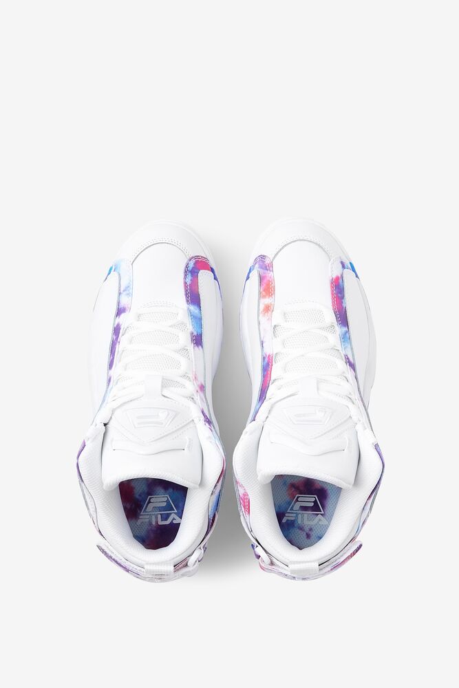 grant hill tie dye shoes