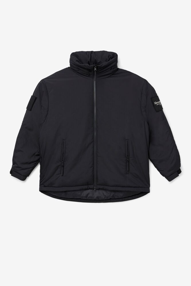 fila black coat