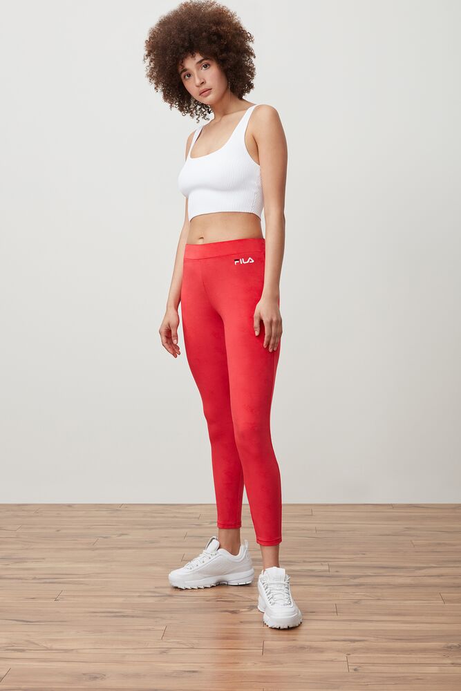 fila velour leggings