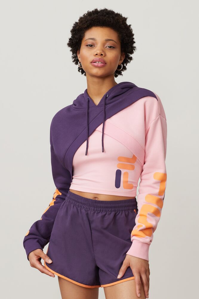 Fila edie store cropped hoodie