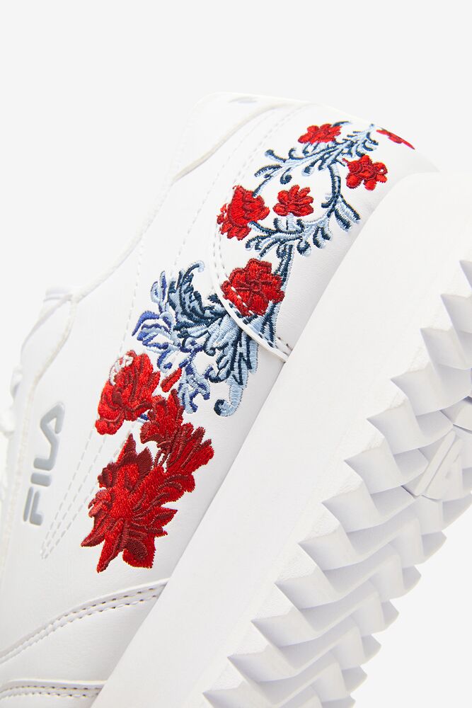 fila floral shoes