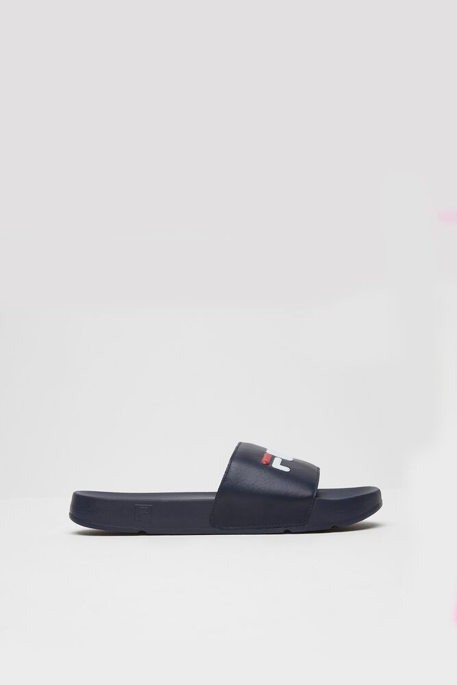 fila drifter slides white