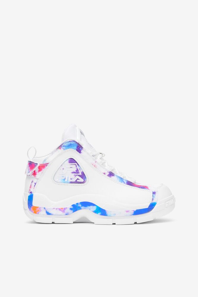 grant hill tie dye shoes