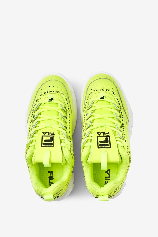 fila disruptor ii yellow