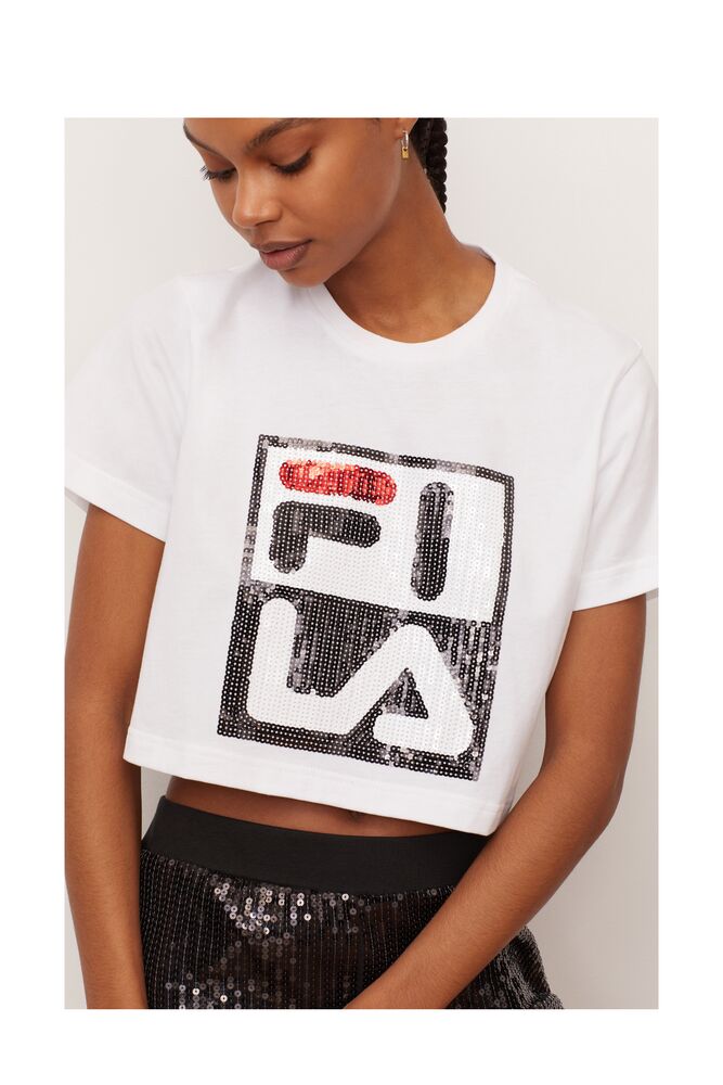 fila sequin top