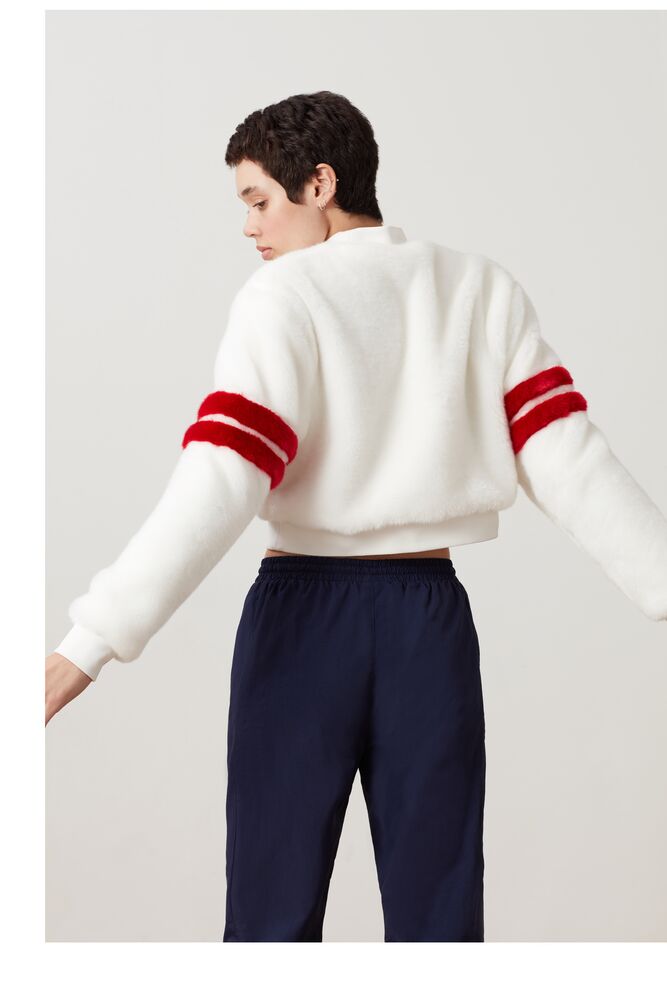 fila mariah crop sweater