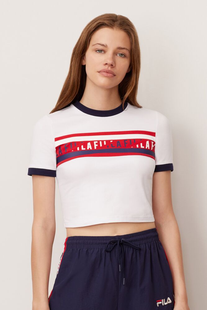 fila crop top shirt