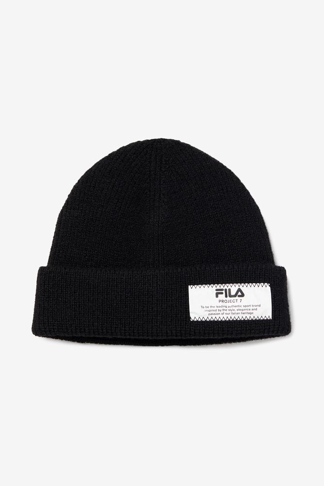 PROJECT 7 BEANIE/BLACK/1 Size Project 7 Beanie in webimage-16EDF0C7-89E9-4B76-AF680D327C32E48E