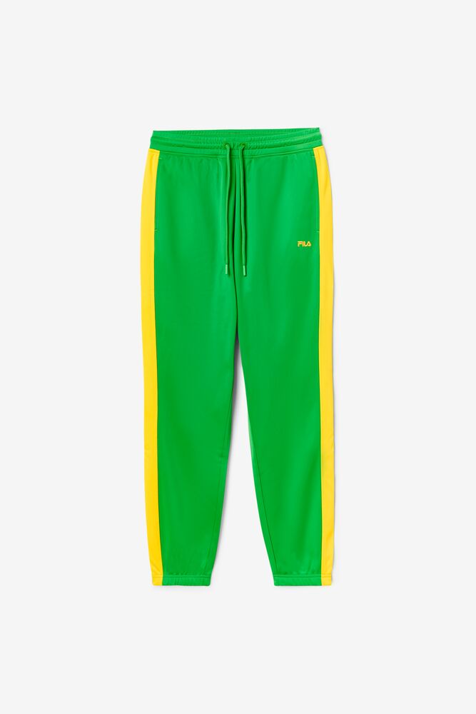 Green and yellow track pants Clearance