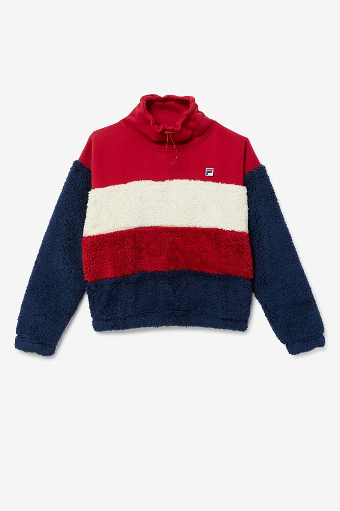 fila sherpa sweatshirt