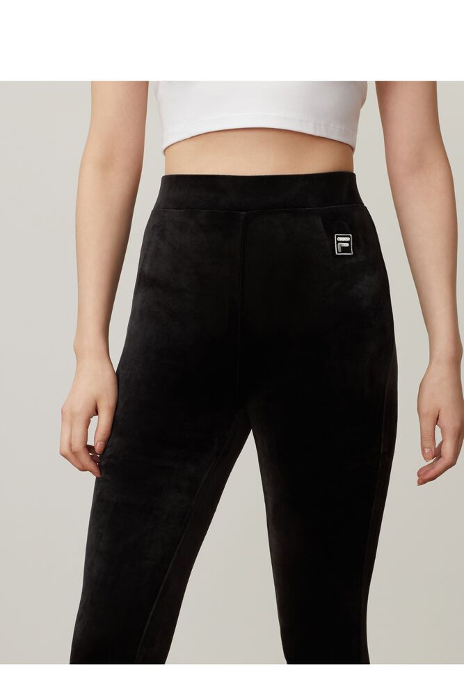 fila velour leggings