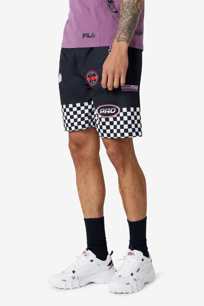 fila checkered shoes