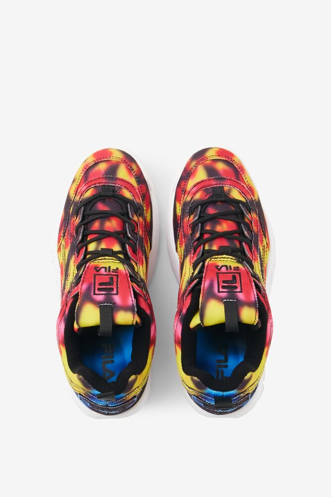 womens fila disruptor 2 tie dye