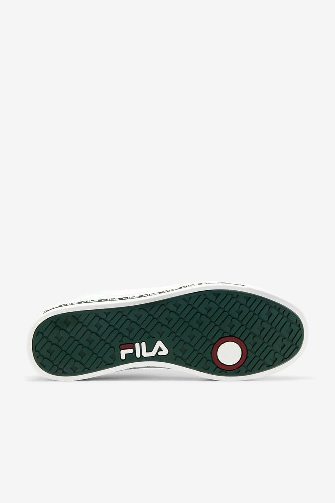 fila leather court shoes