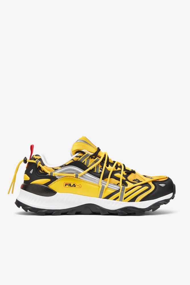 yellow fila trainers junior