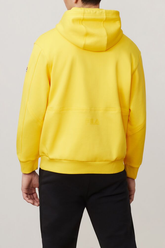 yellow fila jacket