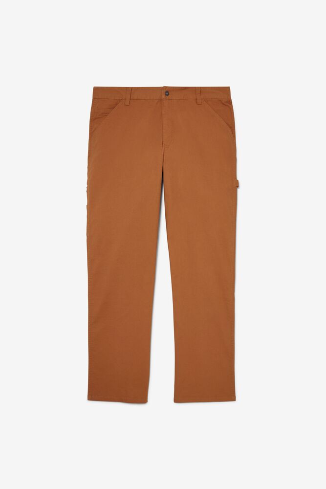 flannel lined canvas pants