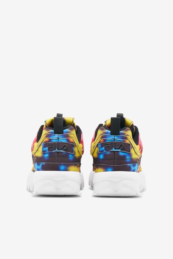 fila women's disruptor 2 tie dye